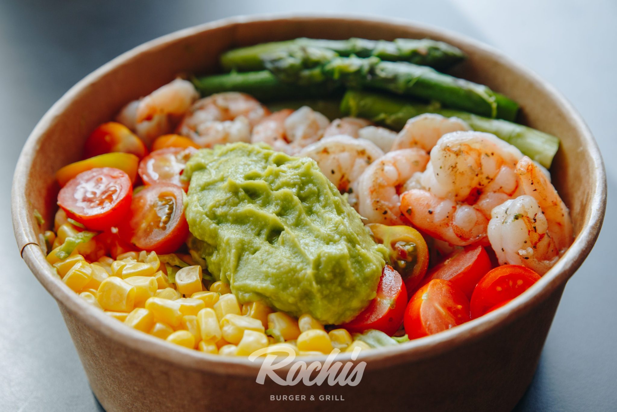 Cobb salad de camarones



